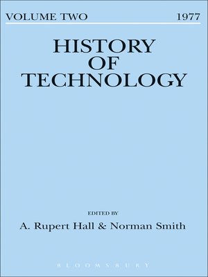 cover image of History of Technology Volume 2